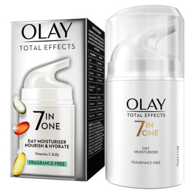 Olay Total Effects 7-in-1 Anti-Ageing Day Moisturiser Fragrance Free 50ml