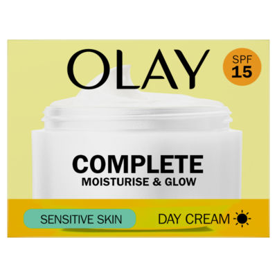 Olay Complete Day Cream Moisturiser Sensitive SPF 15 50ml