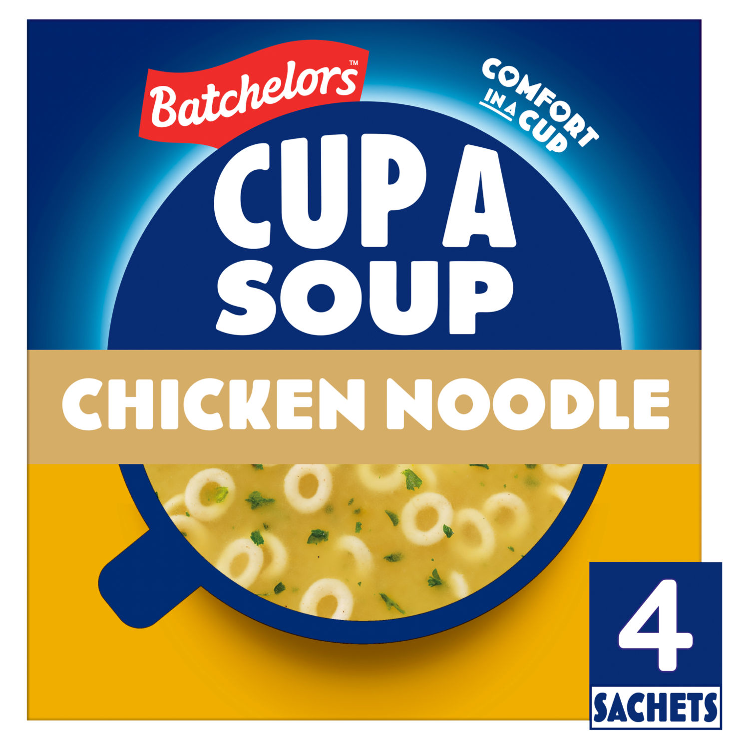 Batchelors Cup a Soup Chicken Noodle 4 Sachets 94g