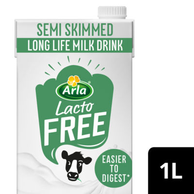 Arla Lactofree Lactofree Long Life Semi Skimmed Milk Drink 1L