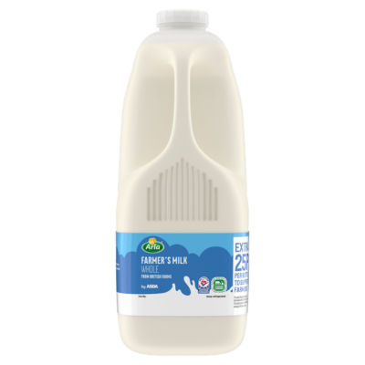 Asda Arla Farmers Whole Milk