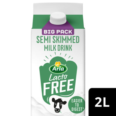 Arla Lactofree Lactofree Semi Skimmed Milk Drink 2L