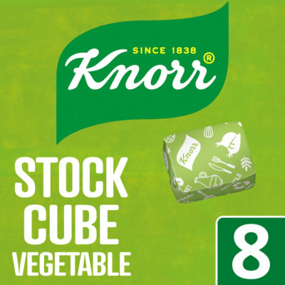 Knorr Vegetable Stock Cubes 8X 10 G
