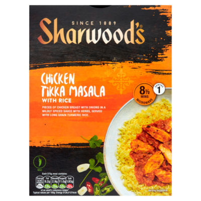 Sharwoods Chicken Tikka Masala with Rice