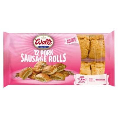 Wall's 12 Pork Sausage Rolls 240g