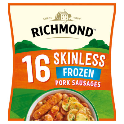 Richmond Skinless Sausages 16 Pack 426G