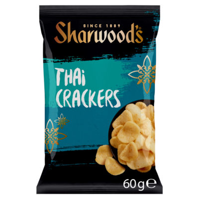 Sharwoods Oriental Thai Crackers 60g