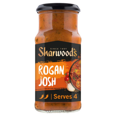 Sharwoods Indian Rogan Josh Curry Cooking Sauce 420g