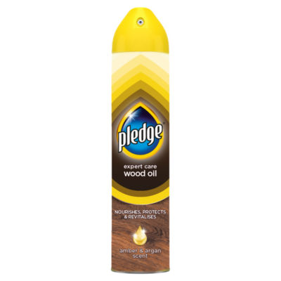 Pledge Expert Wood Care Polish Aerosol Classic 250ml