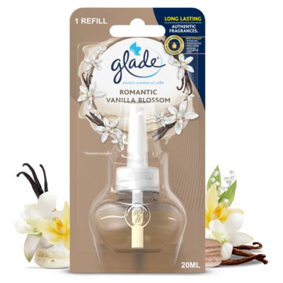 Glade Scented Oil Plug In Air Freshener Refill Vanilla Blossom 20ml