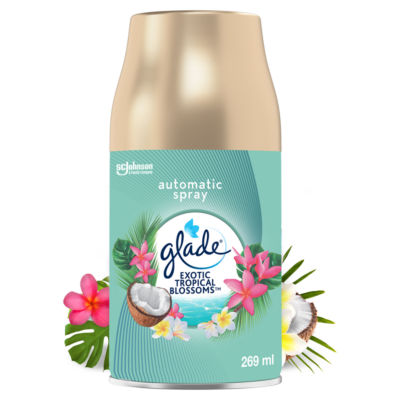 Glade Automatic Spray Air Freshener Refill Tropical Blossoms 269ml