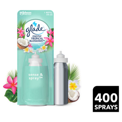 Glade Sense  Spray Air Freshener Refill Tropical Blossom 18ml