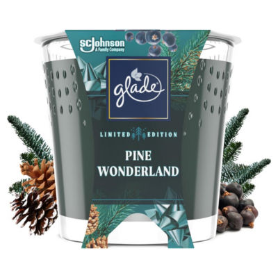 Glade Candle Small Scented Candle Pine Wonderland