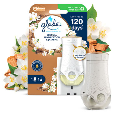 Glade Plug In Scented Oil Holder Bali & Jasmine