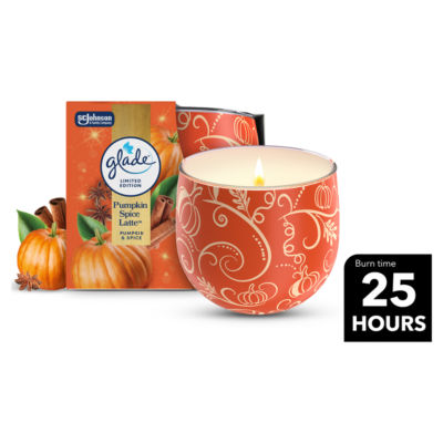 Glade Pumpkin Spice Latte Candle 108g