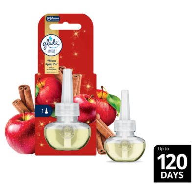 Glade Electric Scented Plug in Refill Warm Apple Pie