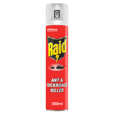 Raid Ant & Cockroach Insecticide Aerosol 300ml Ref 97734 4104523