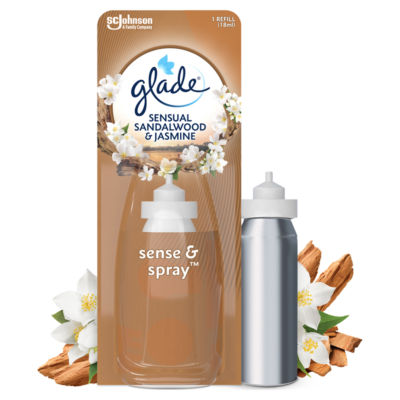 Glade Sense & Spray Refill Sandalwood & Jasmine 18ml