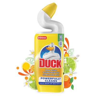 Duck Toilet Deep Action Gel Liquid Cleaner Citrus 750ml