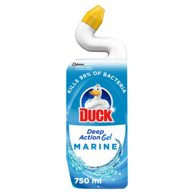 Duck Deep Action Toilet Cleaner Gel - Marine 750ml