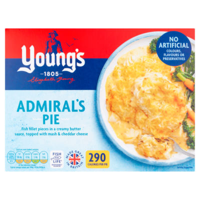 Youngs Admirals Pie 300G