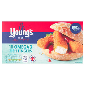 Youngs 10 Omega 3 Fish Fingers 300g