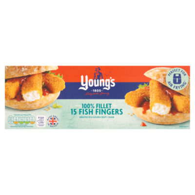 Youngs 100% Fillet 15 Fish Fingers