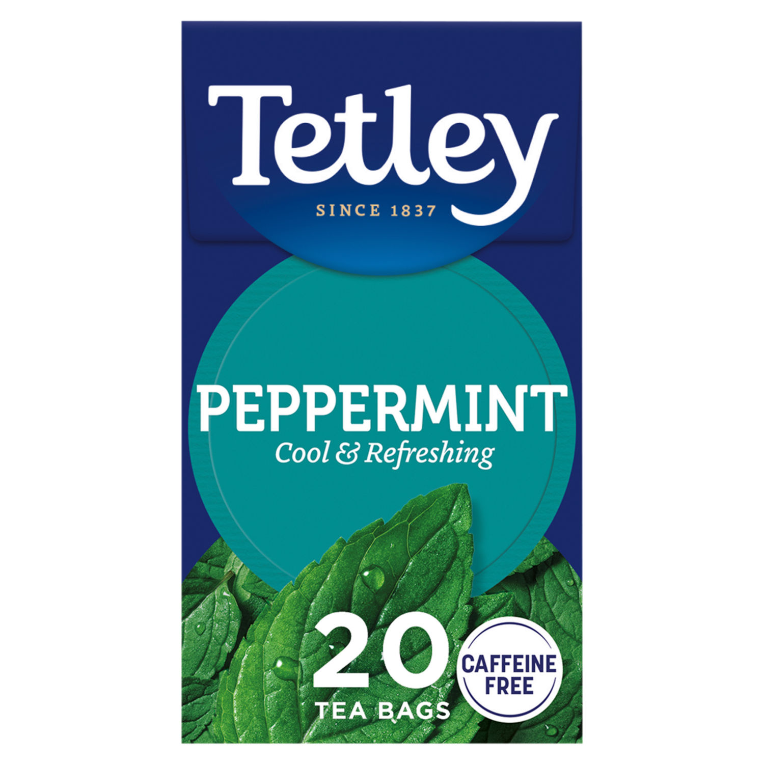 Tetley Herbal Fresh Mint Tea Bags 20