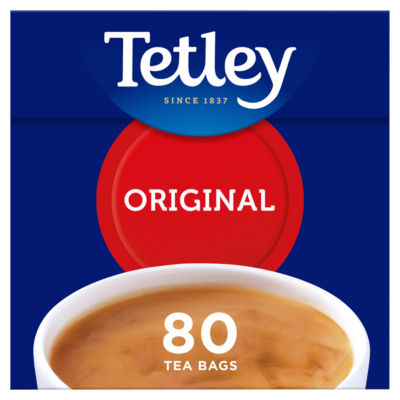 Tetley 80 Tea Bags 250G