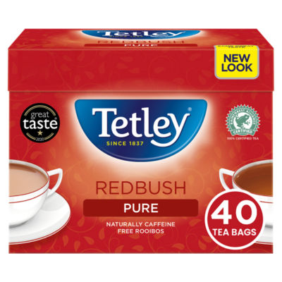 Tetley 40 Redbush Tea Bags 100G
