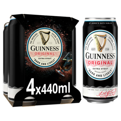 Guinness Extra 4X440ml Northern Ireland