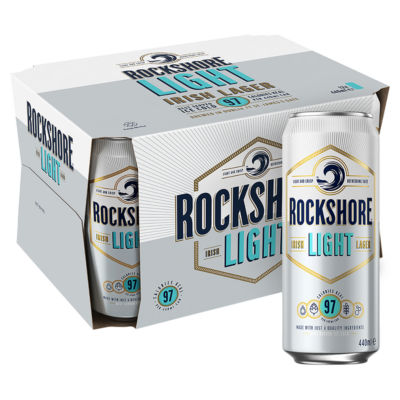 ROCKSHORE Light Irish Lager 12 Pack