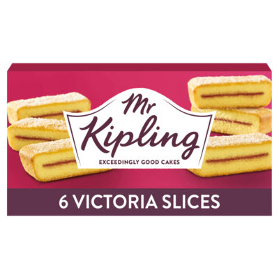 Mr Kipling Victoria Cake Slices 6 Pack