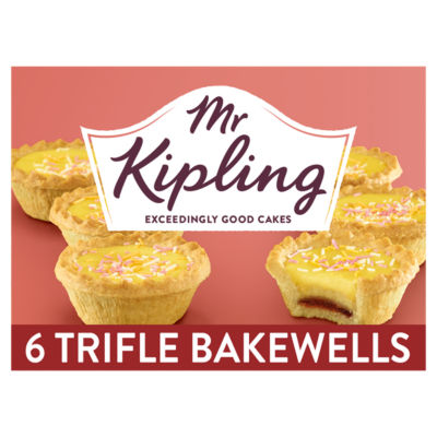 Mr Kipling Trifle Bakewells Tarts 6 Pack