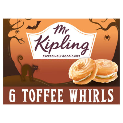 Mr Kipling Toffee Whirls 6 Pack