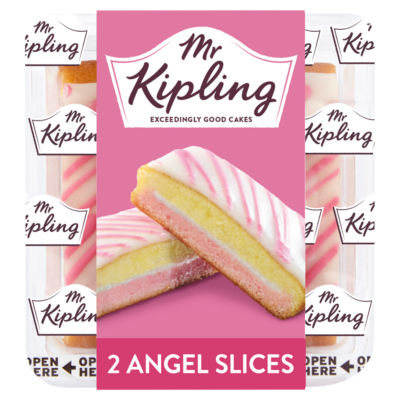 Mr Kipling Angel Slices Vanilla 2 Pack