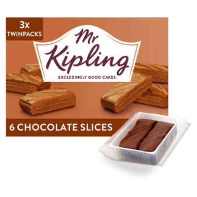 Mr Kipling chocolate slices cakes