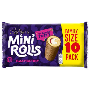 Cadbury Mini Rolls 10pk | Chocolate Multipacks | B&M