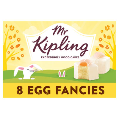 Mr Kipling Egg French Fancies Easter Cakes 8 Pack