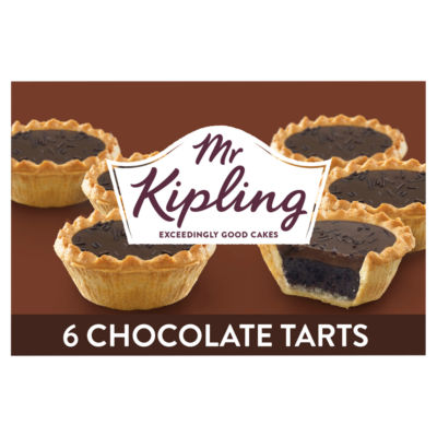 Mr Kipling Chocolate Tarts 6 pack