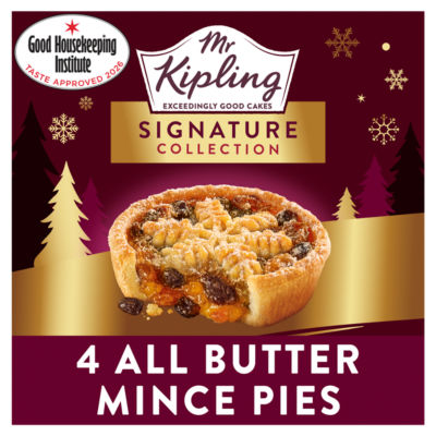 Signature All Butter Christmas Mince Pies 4 Pack
