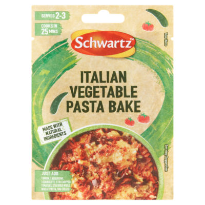 Schwartz Italian Vegetable Pasta Bake Seasoning Mix 20G