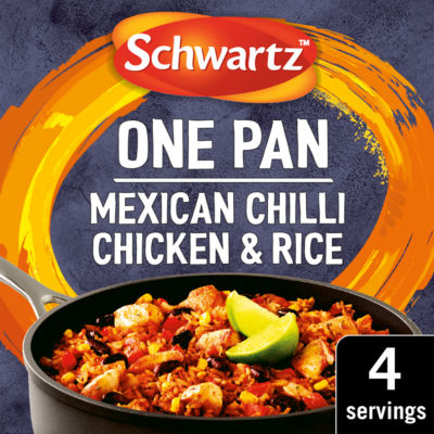 Schwartz One Pan Mexican Chilli Chicken & Rice Recipe Mix 30g