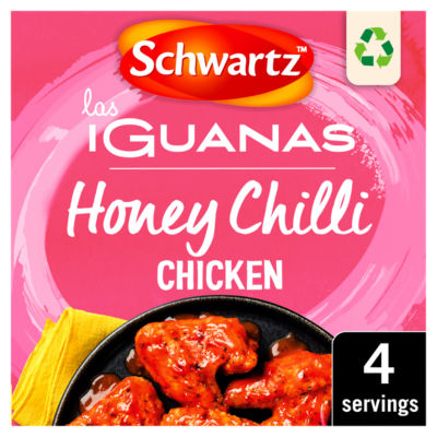 Schwartz las iguanas chilli honey chicken