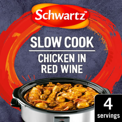 Schwartz Slow Cook Chicken In Red Wine Recipe Mix 35g