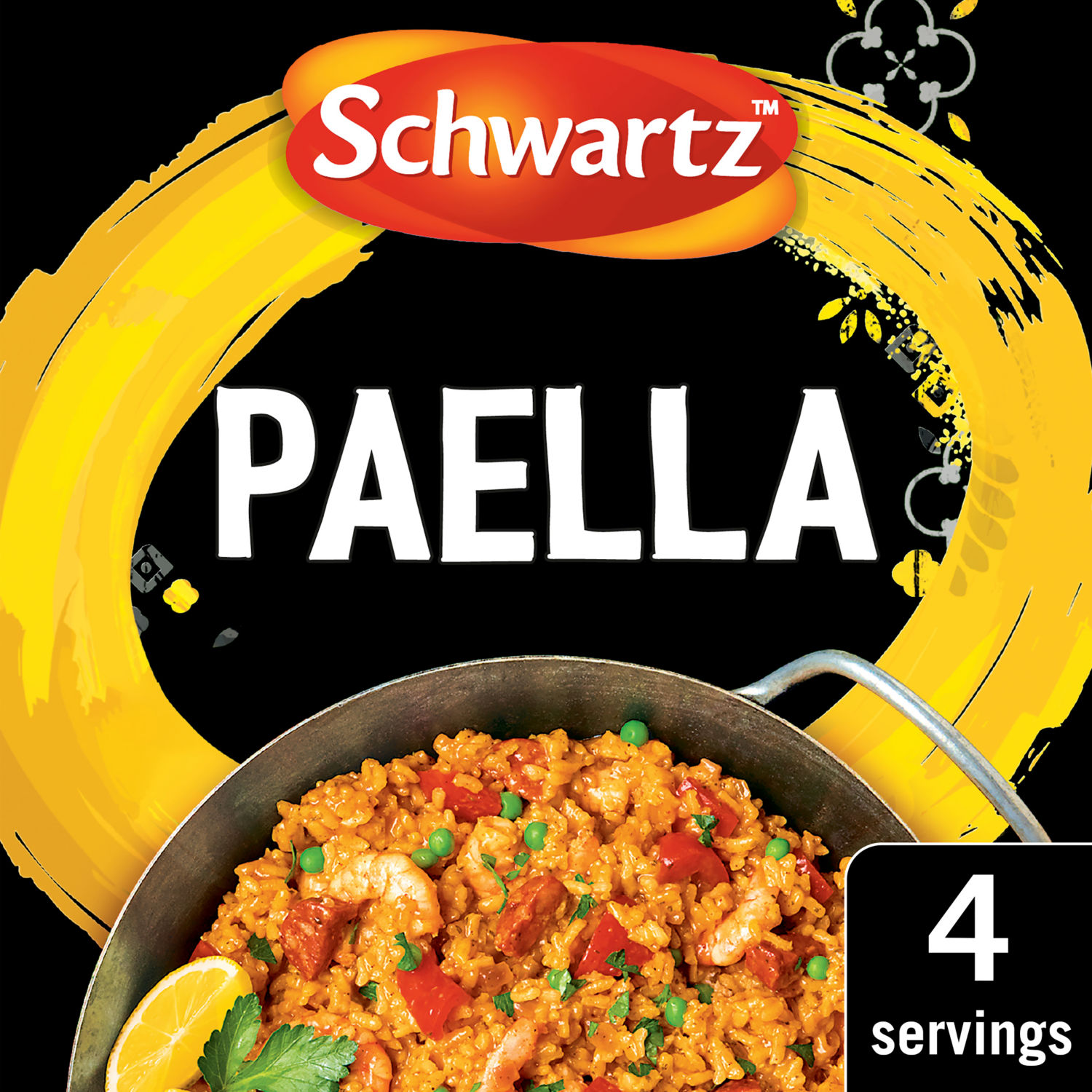 Schwartz Spanish Paella Recipe Mix Seasoning Blend 30g