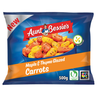 Aunt Bessie's Maple & Thyme Glazed Carrots 500g - ASDA Groceries