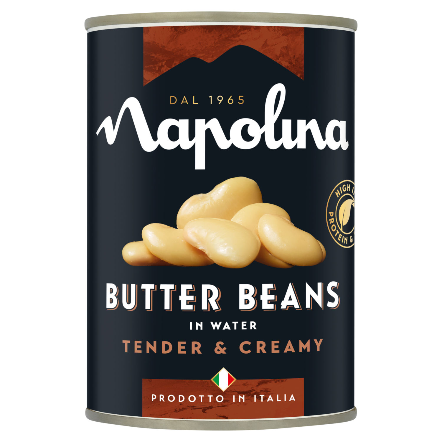 Napolina Butter Beans in Water Canned Beans 400g
