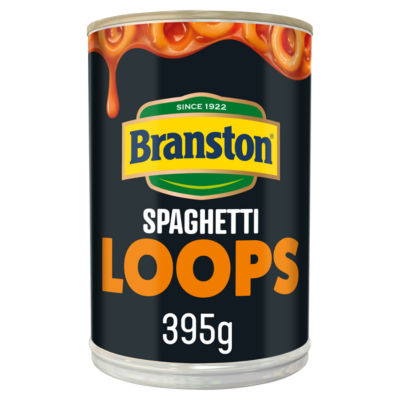 Branston Spaghetti Loops in a Rich, Thick, Tomatoey Sauce 390g