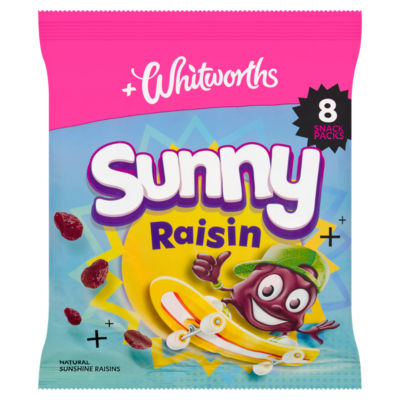 Whitworths Sunny Raisin 8 x 14g